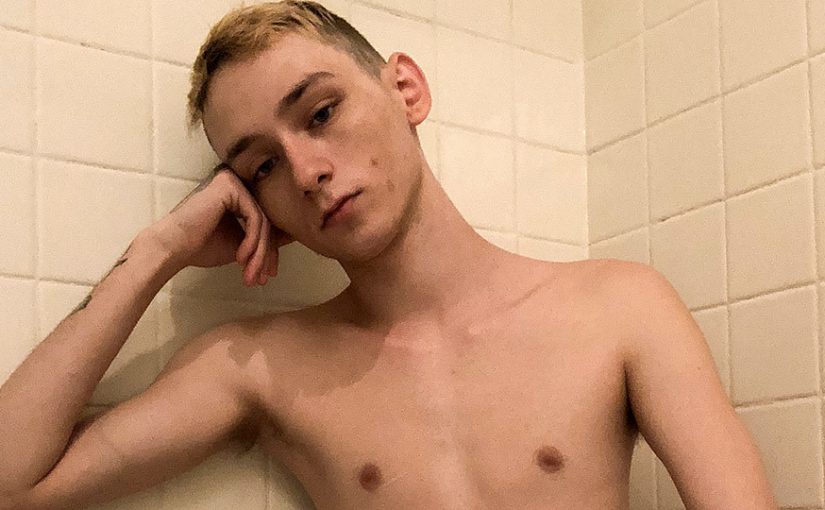 Stroking Out A Load In The Bathroom – Justin Stone