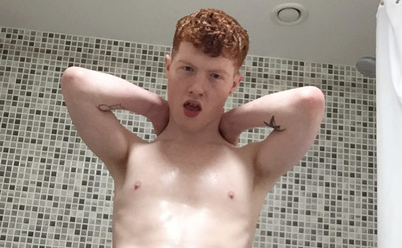 Getting Steamy In The Shower With Jasper Rhodes