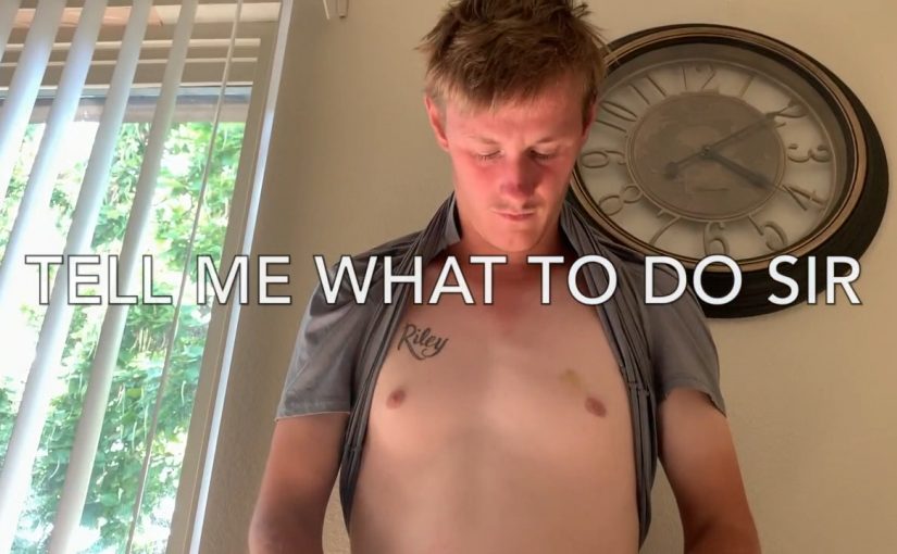 Tell Me What To Do Sir